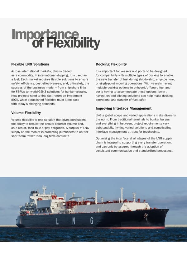 TM&I LNG Flexibility Factor Report - Page 11