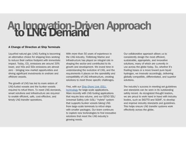 LNG Case Study Brochure | Trelleborg - Page 4