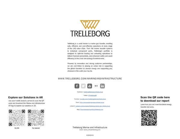 LNG Case Study Brochure | Trelleborg - Page 26
